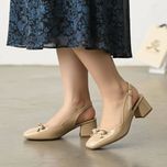 مجلسی ورنی عروسکی پاشنه دار