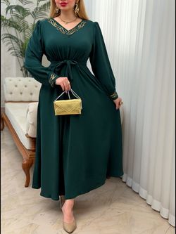 پیراهن یقه پولکی 3940