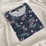 تیشرت نخ پنبه T&Your طرح گورخر فانتزی (سایز S و M)