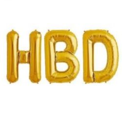 بادکنک فویلی HBD