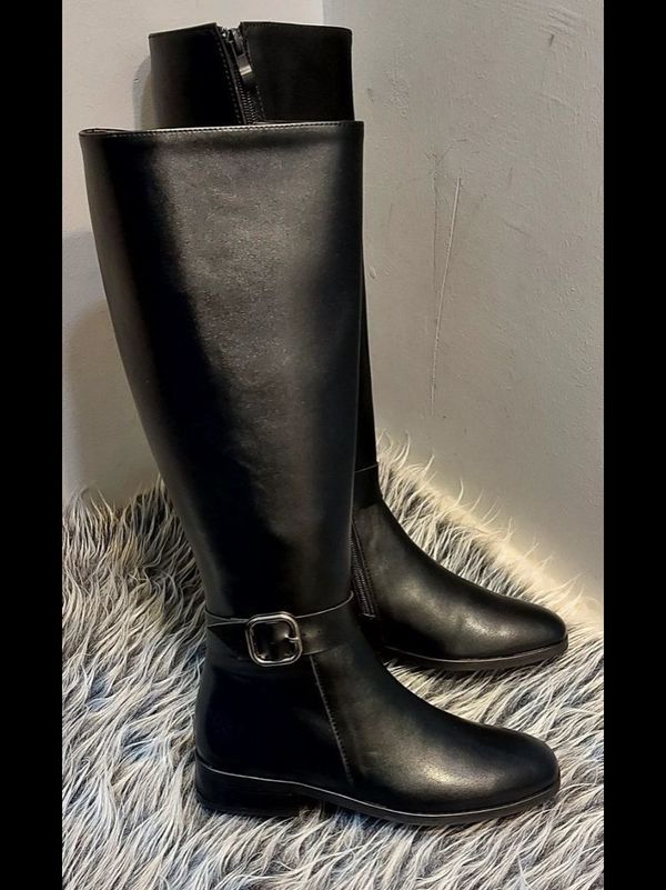 چکمه ساده بغل سگک