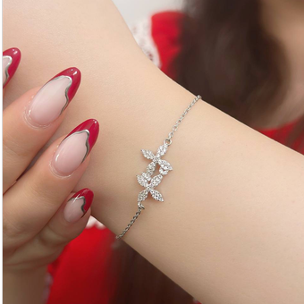 دستبند زنجیری نقره