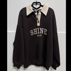 دورس SHINE یقه چرم برند Quzu