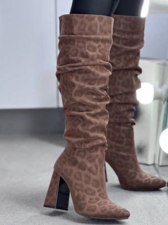 بوت طرح چروک پلنگی