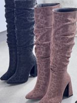 بوت طرح چروک پلنگی