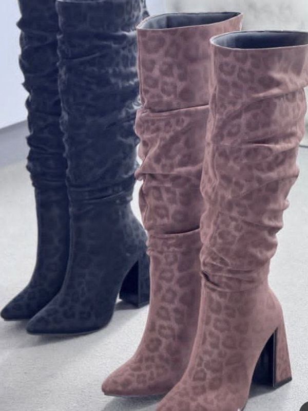 بوت طرح چروک پلنگی