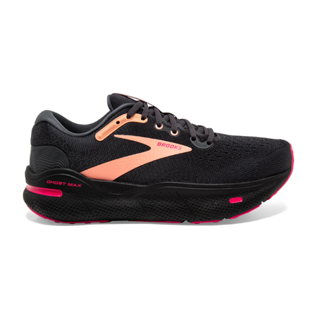 Brooks ghost max black pink