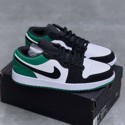 کفش نایک ایر جردن وان لو سبز مشکی | Nike Air Jordan 1 Low Green Black
