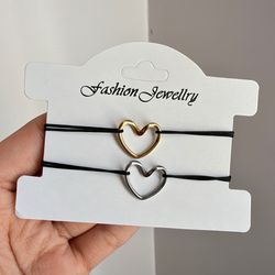دستبند ست قلب هر عدد 100ت