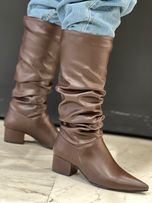 بوت طرح چروک نوک تیز پاشنه4سانت