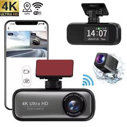 دوربین ثبت وقایع خودرو dash camera 4k ultra HD ( ضمانت اصالت و سلامت کالا )