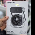 پنکه شارژی و رطوبت ساز (mist fan) از برند porodo