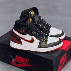 کتونی جردن 1 های مار | JORDAN 1 HIGH XUANWU YEAR OF THE SNAKE