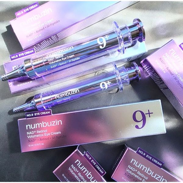 کرم دورچشم ضدچروک و روشن کننده نامبوزین 9 Numbuzin NAD+ Retinol Volumetox Eye Cream