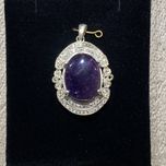 آویز نقره آمیتیست (1)