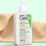 شوینده آبرسان پوست نرمال تا خشک کرم تو فوم سراوی Cerave Hydrating Cream To Foam Cleanser