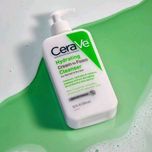 شوینده آبرسان پوست نرمال تا خشک کرم تو فوم سراوی Cerave Hydrating Cream To Foam Cleanser