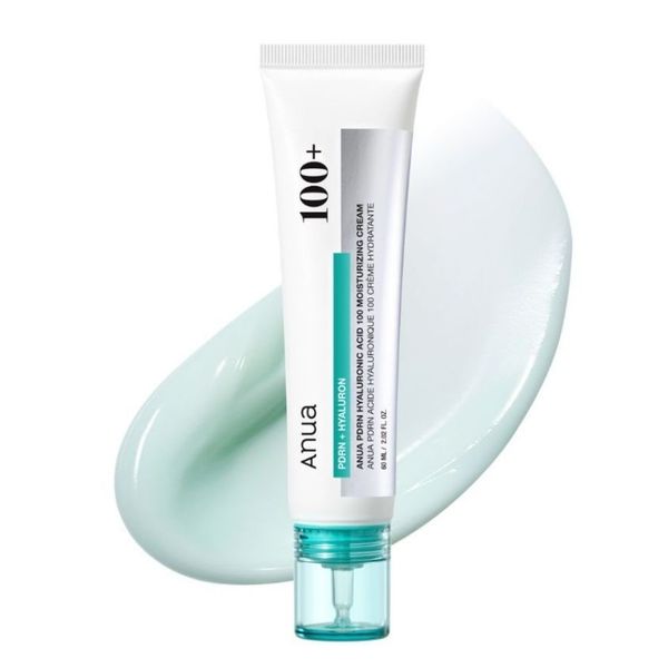 کرم جوانساز مرطوب کننده و آبرسان آنوا Anua PDRN Hyaluronic Acid 100 Moisturizing Cream