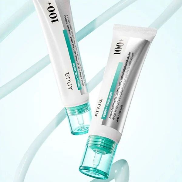 کرم جوانساز مرطوب کننده و آبرسان آنوا Anua PDRN Hyaluronic Acid 100 Moisturizing Cream