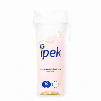پد پنبه‌ای آرایش پاک کن ایپک (İpek Cotton Pads) İpek First Touch Cotton Pads