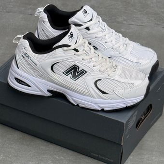 کتونی نیو بالانس 530 سفید مشکی | New Balance 530 White Black