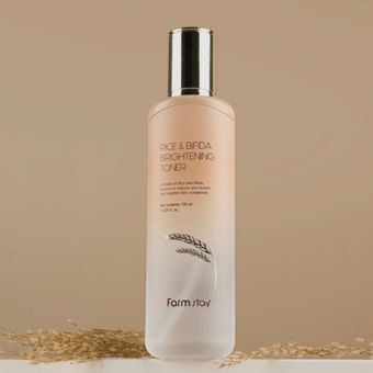 تونر روشن کننده و آبرسان برنج و بیفیدا فارم استی