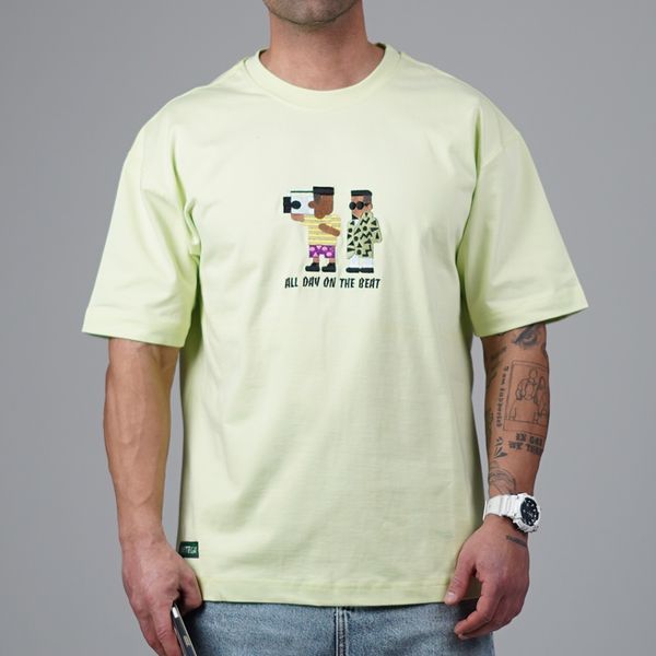 تیشرت گلدوزی ALL DAY ON THE BEAT کد 171210