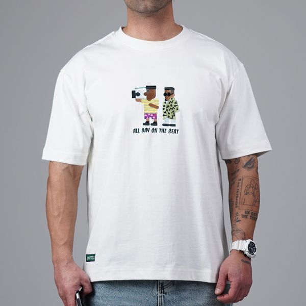 تیشرت گلدوزی ALL DAY ON THE BEAT کد 171210