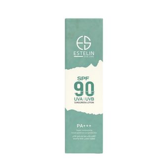 ضدآفتاب بی‌رنگ استلین 75 گرمی ESTELIN Sunscreen Sunscreen Lotion SPF 90 PA+++ Super Moisturizing