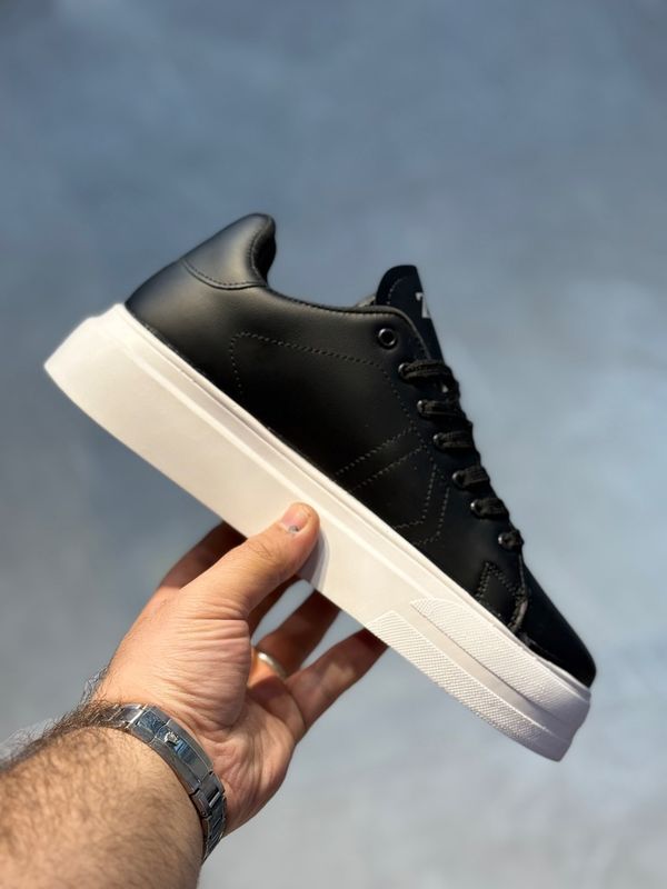 کفش ونس زارا مشکی سفید543