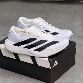 # کفش رانینگ آدیداس مدل آدیزیرو سفید \| Adidas Adizero White