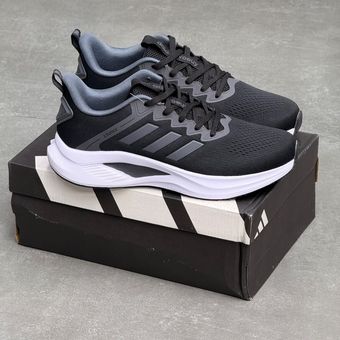 کفش مردانه آدیداس ووی بونس مشکی طوسی سفید | adidas Voeuy Bounce Black Gray White