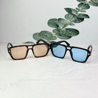 عینک شیشه رنگی تام فورد کد 386