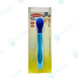 قاشق سیلیکونی حرارتی سایز متوسط بیبی لند کد 429
