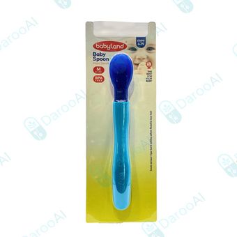 قاشق سیلیکونی حرارتی سایز متوسط بیبی لند کد 429