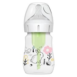 شیشه شیر دکتر براونز عریض Wide طرح خرگوش گنجایش 150 میلی لیتر