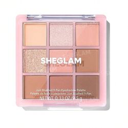 پالت سایه چشم 9 رنگ شیگلم مدل Just Blushed