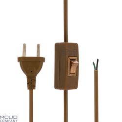 سیم دوشاخه 1*1.5 کلیددار موعود