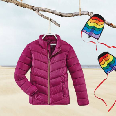 کاپشن لایت بچگانه سرخابی