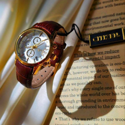 ساعت سیتیزن دستبند چرمی