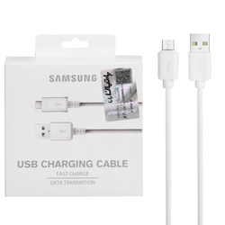 کابل شارژ اندروید Samsung مدل S7-EU - سفید (گارانتی پارتیان پایا) درجه یک