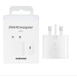 شارژر دیواری سه پین SAMSUNG 25W ـ TA800 ( فست و PD) سفید ( پارتیان پایا) - درجه یک