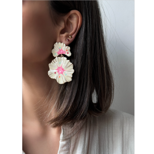 گوشواره مینا کاری 3