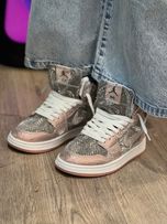 نیم ساق جردن پوست ماری شاین