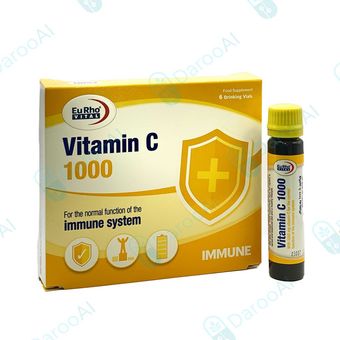 ویتامین سی یوروویتال 1000 میلی گرم