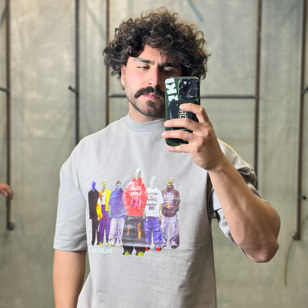 سری 4عددی تیشرت بالنسیگا چاپ  DTF کد 2132