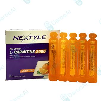 ال کارنیتین 2000 میلی گرم پرتقال نکستایل