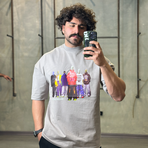 سری 4عددی تیشرت بالنسیگا چاپ  DTF کد 2132