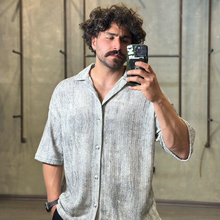 سری 4 عددی پیراهن بافت طیفی کد 3154