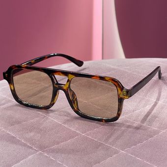 عینک tom ford پلنگی شیشه کاراملی